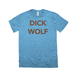 -High quality Bella + Canvas tri-blend graphic tee. Made of soft, durable and lightweight (3.8 oz) blend of 50% polyester, 25% combed, ringspun cotton and 25% rayon). Ethically dyed, cut & printed in the USA. funny mens tee law and order meme joke tv executive producer furry prowl furries casual wolves sheeps clothing television-Steel Blue Triblend-Extra Small (XS)-