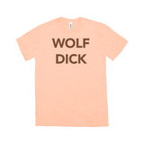 -High quality Bella + Canvas tri-blend graphic tee. Made of soft, durable and lightweight (3.8 oz) blend of 50% polyester, 25% combed, ringspun cotton, 25% rayon). Ethically dyed, cut & printed in the USA funny mens tee law and order meme joke tv executive producer furry prowl furries casual wolves sheeps clothing knot-Orange Triblend-Extra Small (XS)-