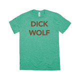 -High quality Bella + Canvas tri-blend graphic tee. Made of soft, durable and lightweight (3.8 oz) blend of 50% polyester, 25% combed, ringspun cotton and 25% rayon). Ethically dyed, cut & printed in the USA. funny mens tee law and order meme joke tv executive producer furry prowl furries casual wolves sheeps clothing television-Grass Green Triblend-Extra Small (XS)-