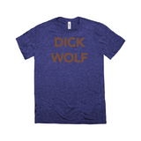 -High quality Bella + Canvas tri-blend graphic tee. Made of soft, durable and lightweight (3.8 oz) blend of 50% polyester, 25% combed, ringspun cotton and 25% rayon). Ethically dyed, cut & printed in the USA. funny mens tee law and order meme joke tv executive producer furry prowl furries casual wolves sheeps clothing television-Navy Triblend-Extra Small (XS)-