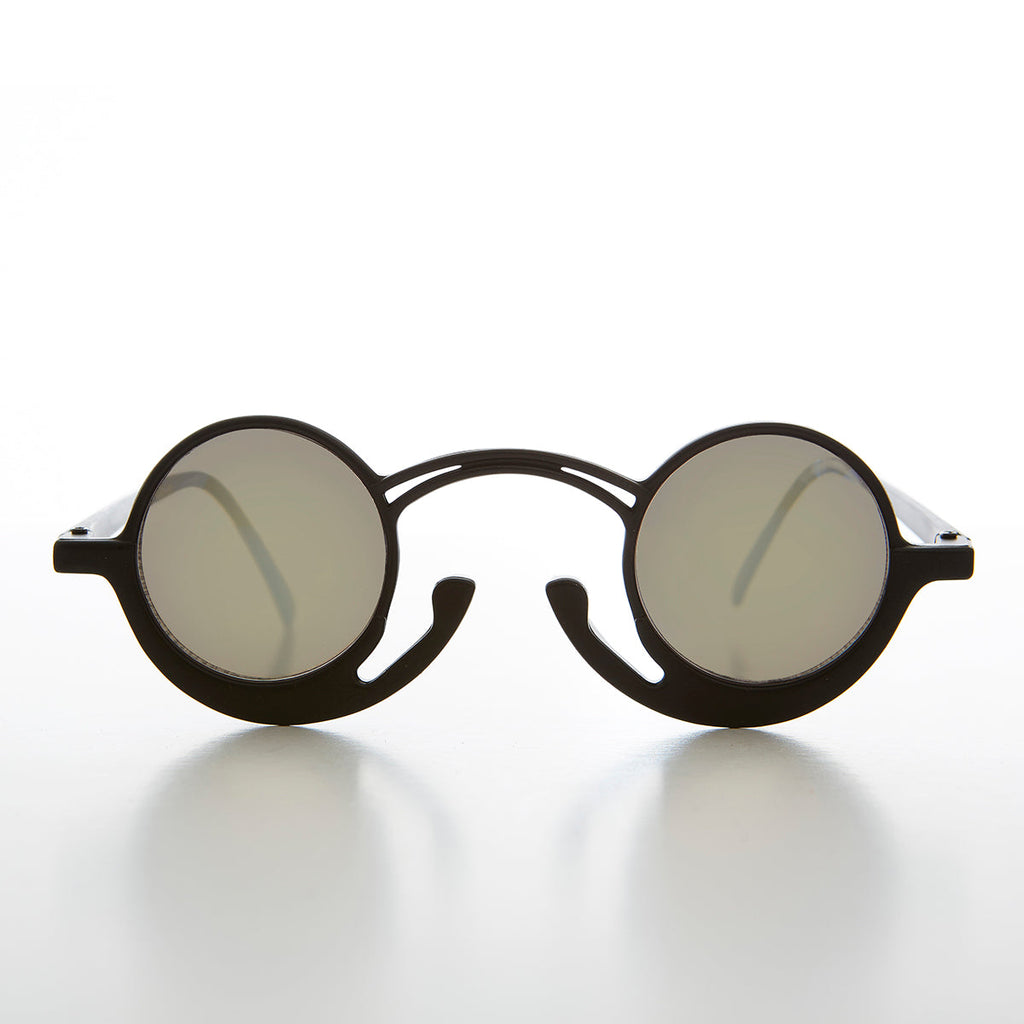 -Matte Black / Color Mirror Lens-