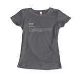 -Women (Fitted)-Heather Grey-S-