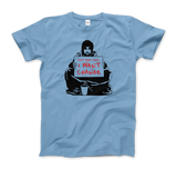 -Men (Unisex)-Light Blue-S-