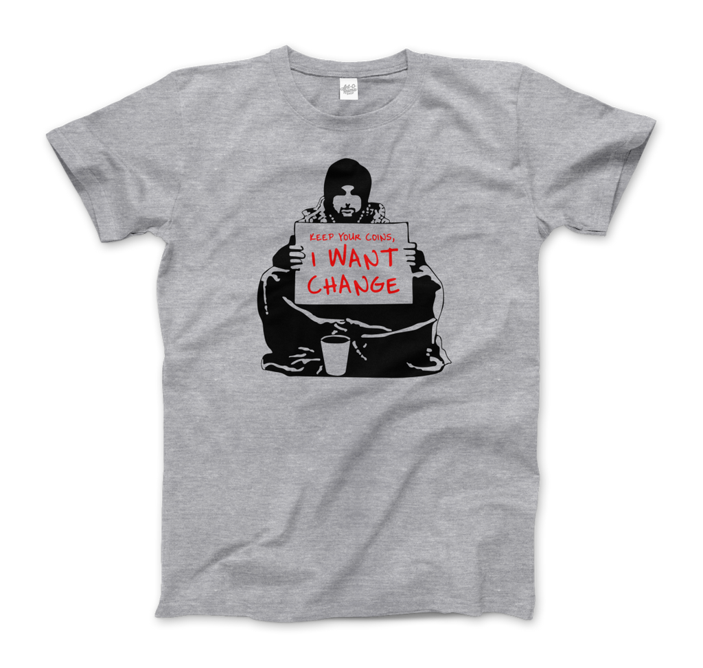 -Men (Unisex)-Heather Grey-S-