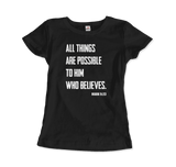 -Women (Fitted)-Black-S-