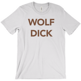 -Unisex style, crew neck, short sleeve Bella + Canvas t-shirt. Made of super soft, combed and ring-spun cotton. Ethically dyed, cut and printed in the USA. funny mens tee law and order meme joke tv executive producer furry prowl furries casual wolves sheeps clothing television knot-Silver-Extra Small (XS)-