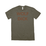 -High quality Bella + Canvas tri-blend graphic tee. Made of soft, durable and lightweight (3.8 oz) blend of 50% polyester, 25% combed, ringspun cotton, 25% rayon). Ethically dyed, cut & printed in the USA funny mens tee law and order meme joke tv executive producer furry prowl furries casual wolves sheeps clothing knot-Military Green Triblend-Extra Small (XS)-