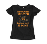 -Women (Fitted)-Black-S-