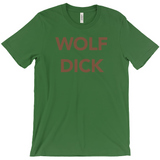 -Unisex style, crew neck, short sleeve Bella + Canvas t-shirt. Made of super soft, combed and ring-spun cotton. Ethically dyed, cut and printed in the USA. funny mens tee law and order meme joke tv executive producer furry prowl furries casual wolves sheeps clothing television knot-Leaf-Extra Small (XS)-