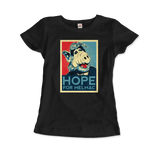 -Women (Fitted)-Black-S-