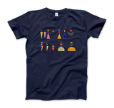 -Men (Unisex)-Navy-S-