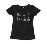 -Women (Fitted)-Black-S-