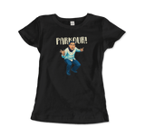 -Women (Fitted)-Black-S-