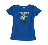 -Women (Fitted)-Royal Blue-S-