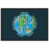 -Matte-12 x 18″ (30 x 45cm)-Black-