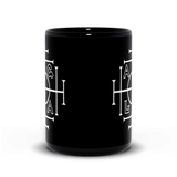 -Premium quality mug in your choice of 11oz or 15oz. High quality, durable ceramic. Dishwasher and microwave safe. Hand washing recommended to help prevent fading. This item is made-to-order & typically ships in 2-3 business days. AGLA kabbalah prosperity wealth success charm magick symbol sigil coffee mug tea cup -