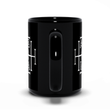 -Premium quality mug in your choice of 11oz or 15oz. High quality, durable ceramic. Dishwasher and microwave safe. Hand washing recommended to help prevent fading. This item is made-to-order & typically ships in 2-3 business days. AGLA kabbalah prosperity wealth success charm magick symbol sigil coffee mug tea cup -