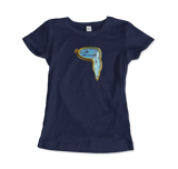 -Women (Fitted)-Navy-S-