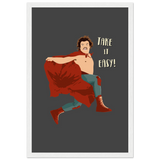 -Matte-18 x 24″ (45 x 60cm)-Black-