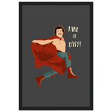 -Matte-12 x 18″ (30 x 45cm)-Black-