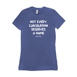 -Women's style Bella & Canvas crew neck t-shirt. Slim fit, combed ing-spun cotton. Ethical & ecological production. Made-to-order, shipped from the USA. Feminist Women's Rights Equality George Carlin Quote abortion is healthcare SCROTUS Roe v Wade Persist Resist Protest VOTE pro-choice Bans Off My Body My Choice-Heather True Royal-S-