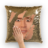 -Gold / White-Pillow w/Cover-