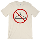 -Classic fit mens/unisex style Bella & Canvas t-shirt. supreme quality combed ringspun cotton, Socially, ethically and environmentally responsible production. Shipped from USA. Women's Rights Equality Healthcare We Will Not Go Back RESIST PERSIST March Protest Vote Bans Off My Body Roe v Wade Pro-Choice Abortion Rights-Natural-M-