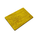 Yellow Brick Road Doormat - Unique Fantasy Welcome Mat-High quality 23.6 x 15.7in (60x40cm) doormat / floor mat. Professionally printed, durable & colorfast non-woven polyester fiber top, non-slip bottom. Indoor / outdoor use. Free Shipping Worldwide. Wizard of Oz inspired Yellow Brick Road door mat. There's No Place Like Home! Fantasy home decor housewarming gift. -