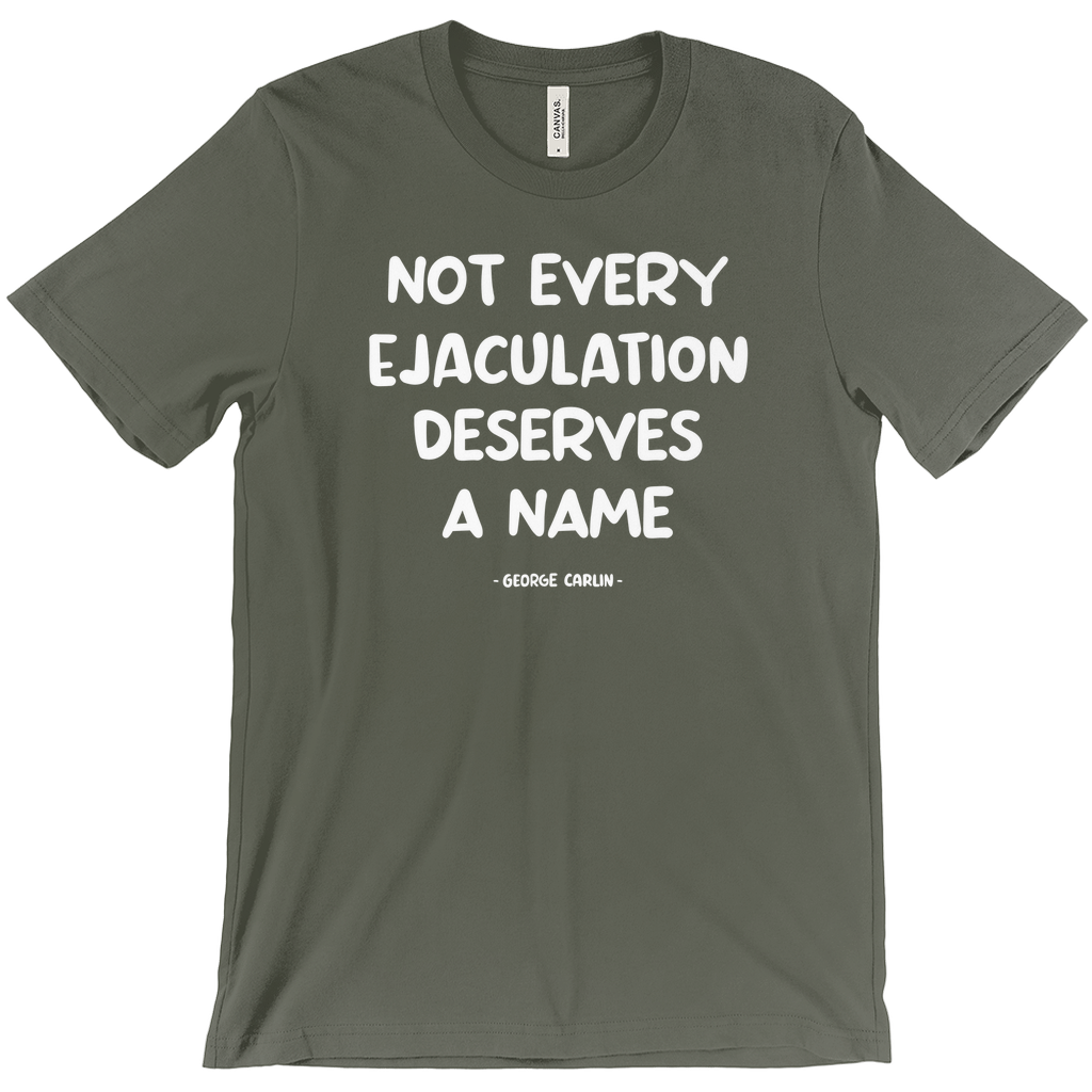 -Unisex/mens style Bella & Canvas crew neck t-shirt. Classic fit, combed ing-spun cotton. Ethical & ecological production. Made-to-order, shipped from the USA. Feminist Women's Rights Equality George Carlin Quote abortion is healthcare SCROTUS Roe v Wade Persist Resist Protest VOTE pro-choice Bans Off My Body My Choice-Army-S-
