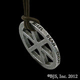 Kingkiller Chronicle TEHLU'S IRON WHEEL Necklace, Official Rothfuss -