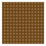 OVERLOOK BALLROOM Floormat / Hall Runner Retro Geometric Hotel Pattern-Convention quality low profile, thin style floor mat. Durable non-woven polyester fiber top, non-slip rubber backing. Easily trimmed to fit a particular area. Customization and other sizes by request. Ships from the USA. Retro shining gold geometric horror hotel ballroom secondary flooring event walkway display decor.-96 x 96 inches-