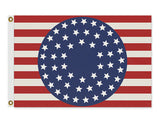 Watchmen 51 Star USA Flag, Custom Cosplay Photo Prop Replica Banner-High quality, professionally printed polyester banner pole flag in your choice of size and style - single or double sided with either grommets or pole pocket. 2x1 / 1x2 ft, 3x2 / 2x3 ft, 3x5 / 5x3 ft or custom size. Fully customizable on request Watchmen Universe 51 Star USA American flag photo prop replica pole banner-