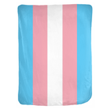 -High quality printed image on a luxurious, soft and warm 100% polyester minky fleece blanket. Double-sided blankets are printed on both sides. Single-sided blankets are white on the reverse.This item is made to order. Ships from the USA. Trans Transgender LGBT LGBTQ LGBTQIA LGBTQX pride rights equality snuggle gift-60x80 inch-Single Sided-