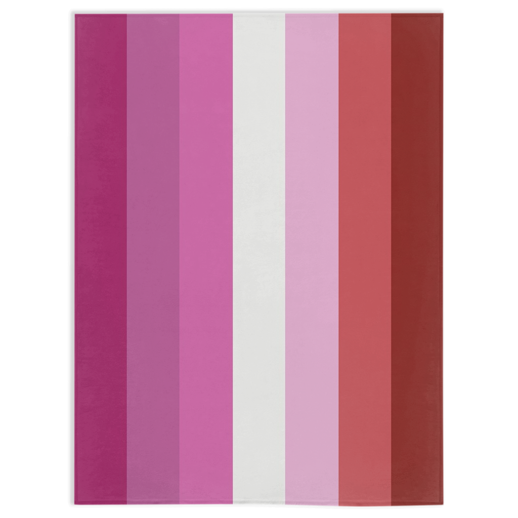 -High quality printed image on a luxurious, soft and warm 100% polyester minky fleece blanket. Double-sided blankets are printed on both sides. Single-sided blankets are white on the reverse. Made to order and shipped from the USA. Lesbian gay pride LGBT LGBTQ LGBTQIA LGBTQX couple snuggle gift for her microfleece-30x40 inch-