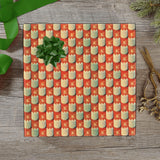 -58" x 23" rolls of high quality 5.93oz gift wrap. Free Shipping. 25% off w/code 'WRAPPERSDELIGHT' retro vintage style kitsch pattern christmas hanukah winter holiday pattern design ugly unique unusual 1940s 1950s 1960s 1970s 1980s tacky weird trending giftwrap classic gift paper premium designer abstract antique-D-58" x 23"-