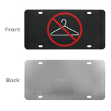 -Classic metal license plate with high quality printed design. Durable aluminum, fade and scratch resistant print. Free shipping. pro-choice abortion and reproductive rights equality anti-fascist women's rights resist united trump desantis SCOTUS roe v wade scotus equal rights protest antifa -One Size-Black-