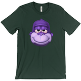-Retro Y2K fashion hiphop streetwear purple swag high ape bonzi 420 great grape gorilla windows98 2000 internet meme spyware virus nineties funny stoner millennium icon Comfortable and durable mens/unisex style Bella & Canvas t-shirt. Quality combed ring-spun cotton with a classic fit, crew neck and short sleeves. -Forest-S-