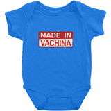 -High quality Rabbit Skins infant snap bodysuit. Solid colors are 100% combed ringspun cotton, heather colors are 90/10 combed ringspun cotton and polyester. Double-needle ribbed bindings, 3 snap closure. Shipped from the USA. Funny one piece unisex baby snapsuit creeper crawler -Cobalt-NB-