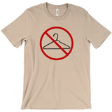 -Classic fit mens/unisex style Bella & Canvas t-shirt. supreme quality combed ringspun cotton, Socially, ethically and environmentally responsible production. Shipped from USA. Women's Rights Equality Healthcare We Will Not Go Back RESIST PERSIST March Protest Vote Bans Off My Body Roe v Wade Pro-Choice Abortion Rights-Tan-S-