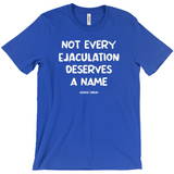 -Unisex/mens style Bella & Canvas crew neck t-shirt. Classic fit, combed ing-spun cotton. Ethical & ecological production. Made-to-order, shipped from the USA. Feminist Women's Rights Equality George Carlin Quote abortion is healthcare SCROTUS Roe v Wade Persist Resist Protest VOTE pro-choice Bans Off My Body My Choice-Royal Blue-S-