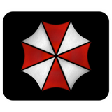 Umbrella Corporation Mousepad, Red White & Black Logo/Emblem Mouse Pad-Soft and comfortable 9x7 inch mousepad made from high density neoprene with a colorfast, stain resistant and easy to clean smooth fabric top layer.These items are made-to-order and typically ship in 2-3 business days from within the US. Evil Resident Gamer Umbrella Corp Zombie Gift.-