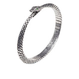 Sophia Serpent Bangle Bracelet, Alchemy Gothic, Classic Ouroboros -Small-664427046289