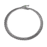 Sophia Serpent Bangle Bracelet, Alchemy Gothic, Classic Ouroboros -