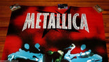 Metallica Rare 1997 The Memory Remains Subway Promo Poster, HUGE 40x60-