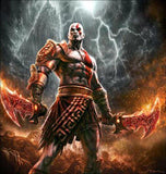 God of War III Ultimate Edition Andy Park Kratos Promo Poster, 17x20in-