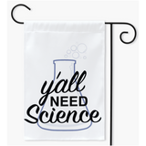-100% poly poplin-canvas yard / garden flag with sleeve. 12x18, 18x27, 24x36. Made in the USA. -White-18.325x27 inch-Single-