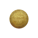 -Retro Arcade Token Coaster - No Cash Value Round Coaster-