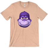 -Retro Y2K fashion hiphop streetwear purple swag high ape bonzi 420 great grape gorilla windows98 2000 internet meme spyware virus 1990s 90s funny stoner millennium icon bonzai viral

Comfortable mens/unisex style Bella & Canvas t-shirt. Quality combed ring-spun cotton with a classic fit, crew neck & short sleeves. -Peach-S-