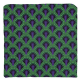 Overlook 237 Throw Pillows - Classic Retro Horror Hotel Carpet Pattern-Double-sided, square spun polyester pillow in your choice of size (14, 16, 18 or 20 inches) and finish: Sewn Pillow (no zipper), Cushion with Removable Zippered Pillowcase or Cover Only. This item is made-to-order. Typically ships in 3-5 days from within the US. Green Purple Teal Halloween Accent-Cover only-no insert-Spun Polyester-16x16 inch-
