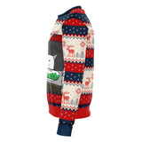 -Funny all-over-print unisex sweatshirt made of soft and comfortable cotton/polyester/spandex blend with brushed fleece interior. Each panel is individually printed, cut and sewn to ensure a flawless graphic that won't crack or peel. Mens womens Christmas pullover jumper ugly sweater print memes couple matching joke. -